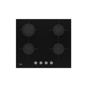 Beko HILG 64220 S kogeplade Sort Indbygget Gaskomfur 4 zone(s)