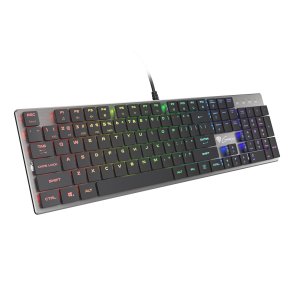GENESIS Thor 420 RGB tastatur Spil USB QWERTY US International Slv