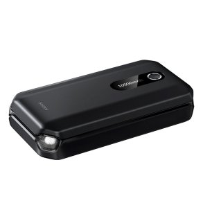 Baseus BS-CH001 - startanordning, booster 10000 mAh 12 V (1000 A / 500 A) + krokodilleklemmer (sort)