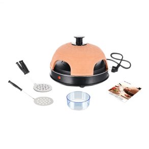 Emerio PO-115985 pizza fremstiller & ovn 4 pizza(er) 900 W Sort, Orange