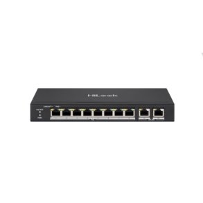 HiLook SW-10-POE netvrksswitch Ikke administreret L2 Fast Ethernet (10/100) Strm over Ethernet (PoE) Desktop Sort