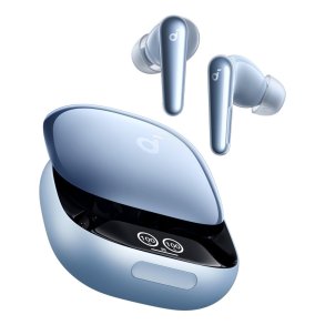 Anker Liberty 4 Pro Headset True Wireless Stereo (TWS) I rerne Opkald/Musik/Sport/Hverdag USB Type-C Bluetooth Lyse Bl