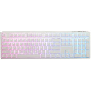 Ducky One 3 Classic Pure White tastatur Spil USB Tysk Hvid
