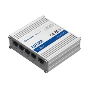 TELTONIKA RUT300 Industriel kablet router 5X RJ45 100MB / S