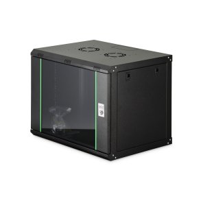 Digitus DN-19 09-U-EC-SW stativ 9U Vgmonteret stativ Sort