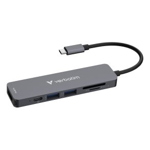 Verbatim 32156 interface hub USB 3.2 Gen 1 (3.1 Gen 1) Type-C 5000 Mbit/s Gr