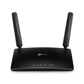 TP-Link TL-MR6400 tr�dl�s router Hurtigt ethernet Enkelt band (2,4 GHz) 4G Sort