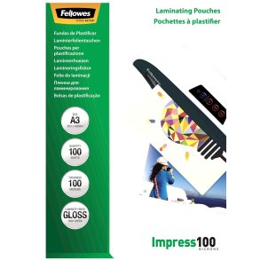 Fellowes 5351205 plastlomme 100 stk