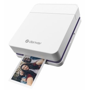 Denver MCP-6010 h�ndholdt printer Hvid Kabel & tr�dl�s Batteri 600 x 600 dpi