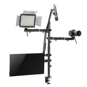 Skrmmontering, mikrofon, kamera og projektr All-In-One Studio NanoRS, YouTube, 17