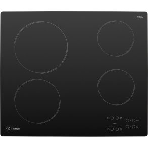 Indesit AAR 160 C Sort Indbygget 58 cm Keramisk 4 zone(s)