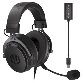 ENDORFY VIRO Plus USB Headset Ledningsfrt Musik/hverdag Sort