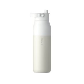 LARQ PureVis 2 Dagligt forbrug, Fitness, Vandring, Sport 680 ml Rustfrit st�l Beige, Hvid