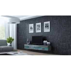 Cama RTVVIGO180N s/s TV stativ & underholdningscenter 2 hylder