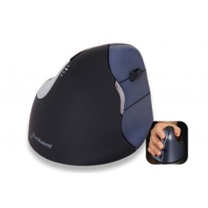 BakkerElkhuizen Evoluent4 Wireless mus Kontor H�jre h�nd RF tr�dl�st Laser 2600 dpi