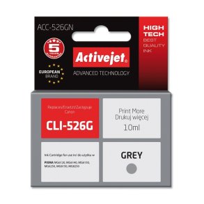 Activejet blk ACC-526GN (Canon CLI-526G erstatning; Supreme; 10 ml; gr)