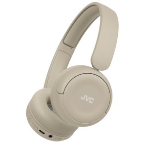 JVC HA-S59W Headset Kabel & tr�dl�s Musik/hverdag USB Type-C Bluetooth Beige
