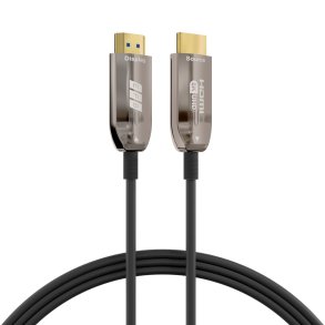 EFB Elektronik HDMI-21-00007 HDMI-kabel 20 m HDMI Type A (Standard) Sort, Rustfrit st�l