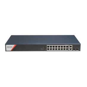 Hikvision DS-3E1520HP-SI-16P2T2F netv�rksswitch Administreret Gigabit Ethernet (10/100/1000) Str�m over Ethernet (PoE)
