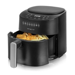 Emerio AF-129369 frituregryde Enkelt 4,5 L Enkeltst�ende 1300 W Varmluftsteger Sort