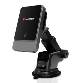 Verbatim Charge 'n' Drive Smartphone Sort USB Tr�dl�s opladning Hurtig opladning Automatisk
