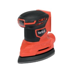 Yato YT-82755 transportabel slibemaskine Excentersliber 11000 rpm Sort, Orange