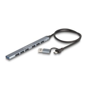 DeLOCK 64273 interface hub USB 3.2 Gen 1 (3.1 Gen 1) Type-C 5000 Mbit/s Gr�