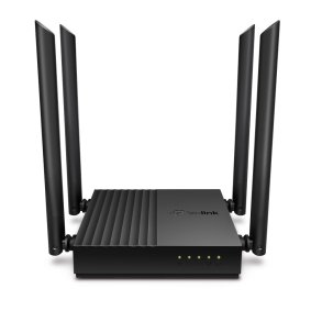 TP-Link ARCHER A64 trdls router Gigabit Ethernet Dual-band (2,4 GHz / 5 GHz) Sort