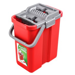 Flad moppe med spand og vrider GreenBlue MaxiClean GB850 + to mikrofiber HQ-patroner