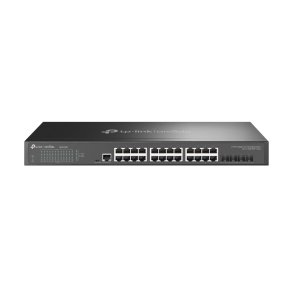 TP-Link Omada SG3428X netv�rksswitch Administreret L2+/L3 Gigabit Ethernet (10/100/1000) 1U Sort