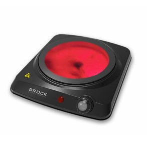 Brock Electronics HPI 3001 BK kogeplade Sort Bordplade 1 zone(s)