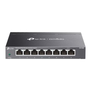 TP-Link Omada DS108G netv�rksswitch Ikke administreret Gigabit Ethernet (10/100/1000) Sort