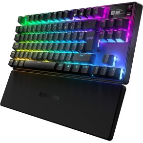 Steelseries Apex Pro TKL tastatur Spil USB + RF Wireless + Bluetooth QWERTZ Tysk Sort