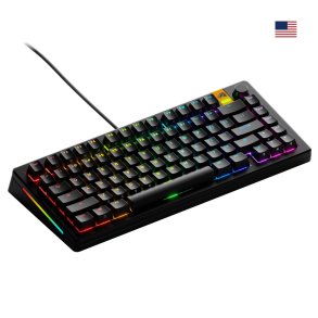 Glorious Gaming GMMK 3 HE 75% Prebuilt tastatur Spil USB QWERTY US engelsk Sort
