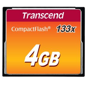 Transcend TS4GCF133 hukommelseskort 4 GB CompactFlash MLC