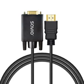 Savio Cl-197 HDMI-kabel HDMI Type A (Standard) Sort