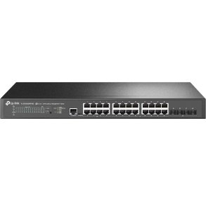 TP-Link JetStream TL-SG3428XPP-M2 netv�rksswitch Administreret L2+ 2.5G Ethernet (100/1000/2500) Str�m over Ethernet (PoE) 1U Sort