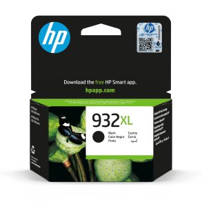 HP Original 932XL-bl�kpatron med h�j kapacitet, sort