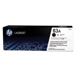 HP Original 83A LaserJet-tonerpatron, sort