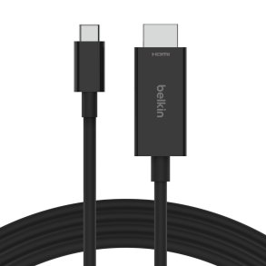 Belkin AVC012bt2MBK 2 m USB Type-C HDMI Sort