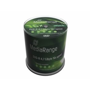 MediaRange MR442 tom DVD 4,7 GB DVD-R 100 stk