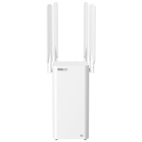 TOTOLINK NR1800X trdls router Gigabit Ethernet Dual-band (2,4 GHz / 5 GHz) 5G Hvid