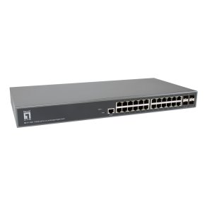 LevelOne GTL-2885 netv�rksswitch Administreret L3 Gigabit Ethernet (10/100/1000) Gr�
