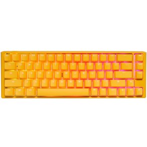 Ducky One 3 Yellow SF tastatur Spil USB US engelsk Gul