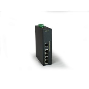 LevelOne IFS-0501 netv�rksswitch Ikke administreret Fast Ethernet (10/100) Sort