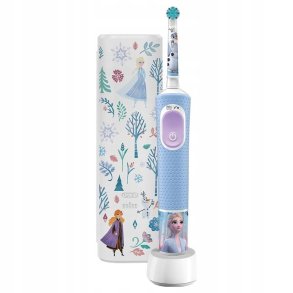 Oral-B Pro Kids Barn Roterende, pulserende tandb�rste Bl�, Hvid
