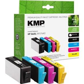 KMP 1712,4005 bl�kpatron 4 stk Kompatibel H�jt (XL) udbytte Bl�