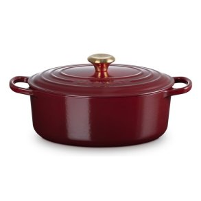 Le Creuset 21178299494441 sovsegryde 4,7 L Oval R�d