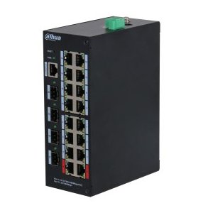 Dahua Technology HS4420-16GT-190 netv�rksswitch Administreret L2 Gigabit Ethernet (10/100/1000) Str�m over Ethernet (PoE) Desktop Sort