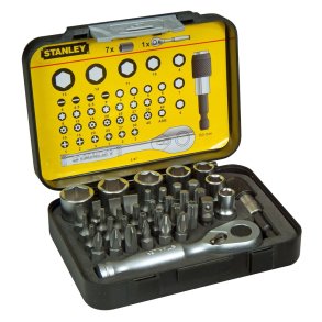 Stanley 1-13-906 skruetr�kker bit 37 stk
